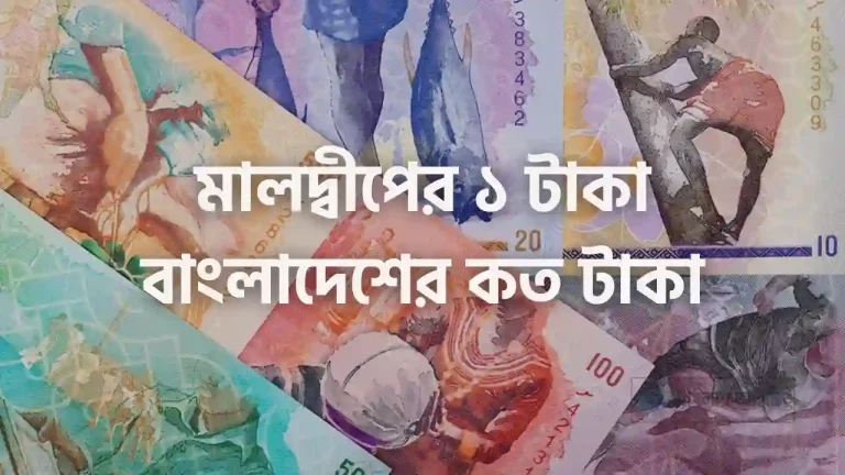 মালদ্বীপের ১ টাকা বাংলাদেশের কত টাকা